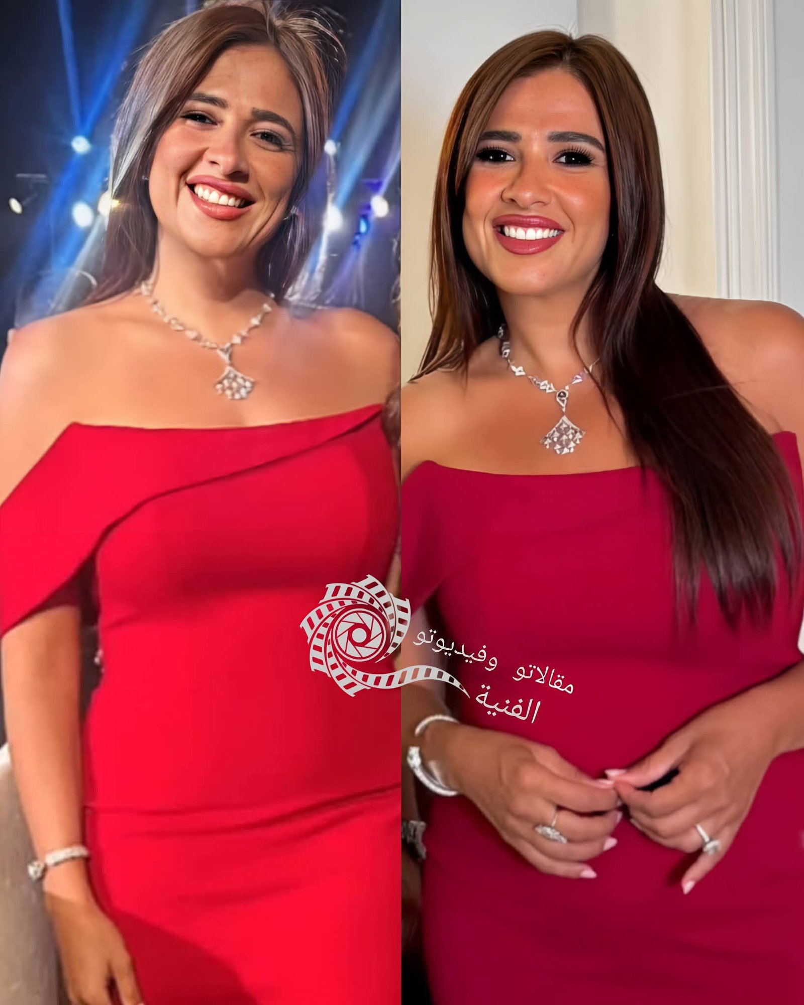 ياسمين عبد العزيز تخطف الأنظار فى حفل زفاف..وتُحيى حلم التعاون مع كريم عبد العزيز
