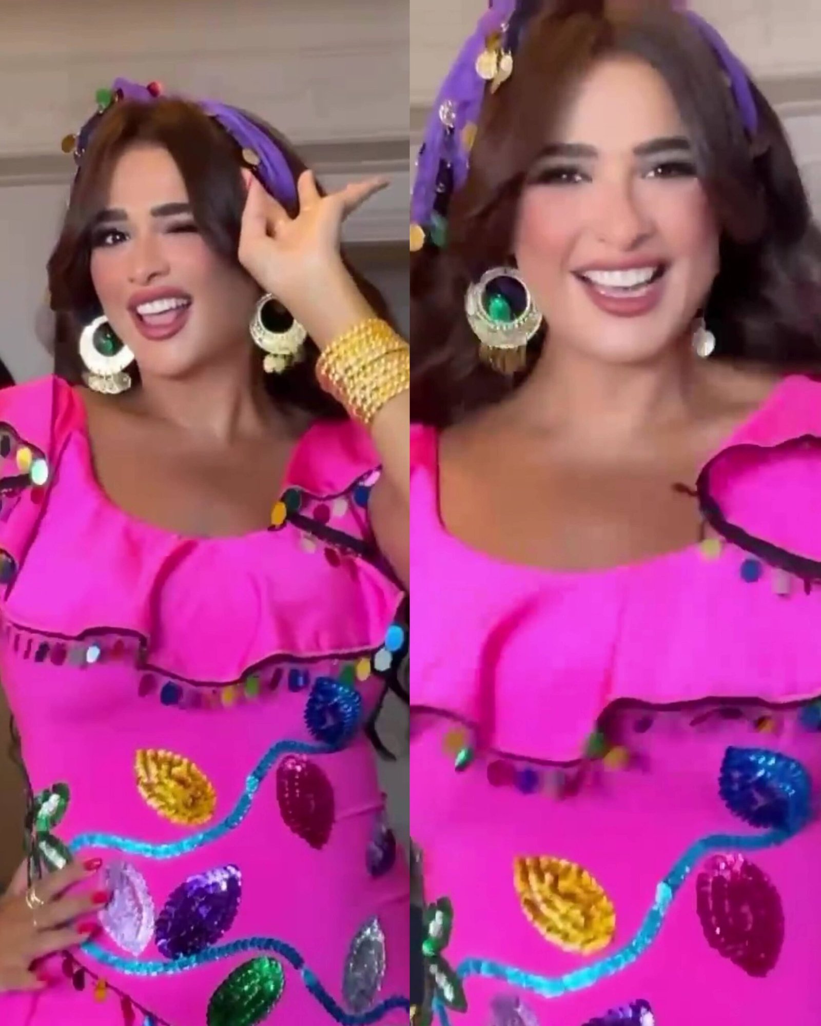 ياسمين عبد العزيز تخطف الأنظار من كواليس إعلان جديد.. والجمهور يصفها بـ"ملكة القلوب"
