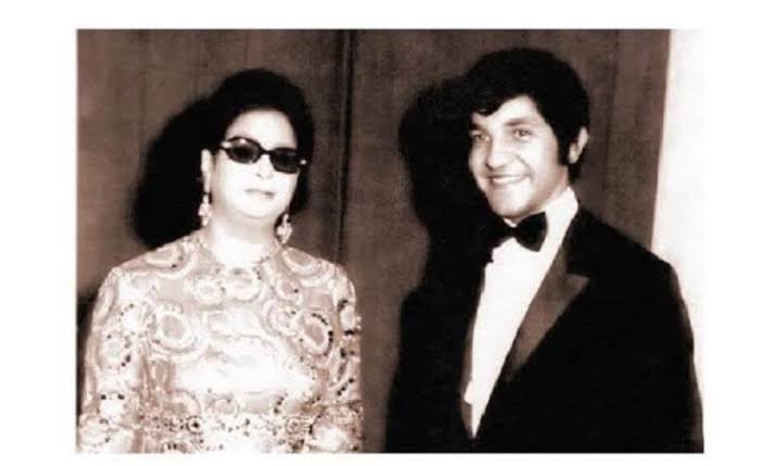 مجدي الحسيني مع أم كلثوم