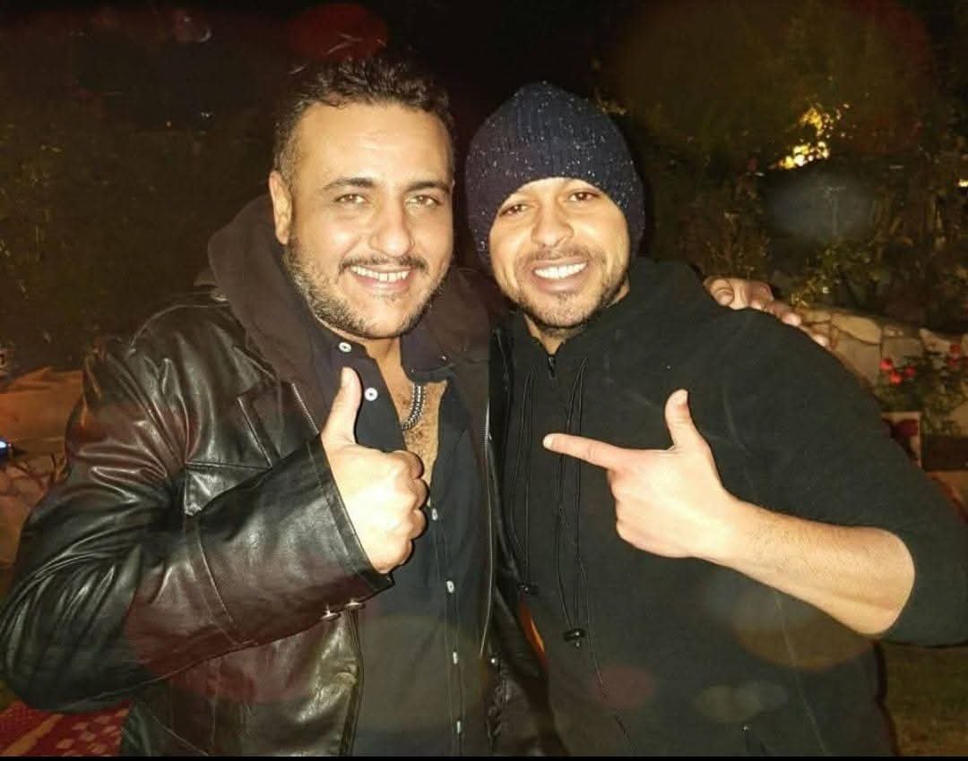 بلال سرور مع الموسيقار الراحل محمد رحيم