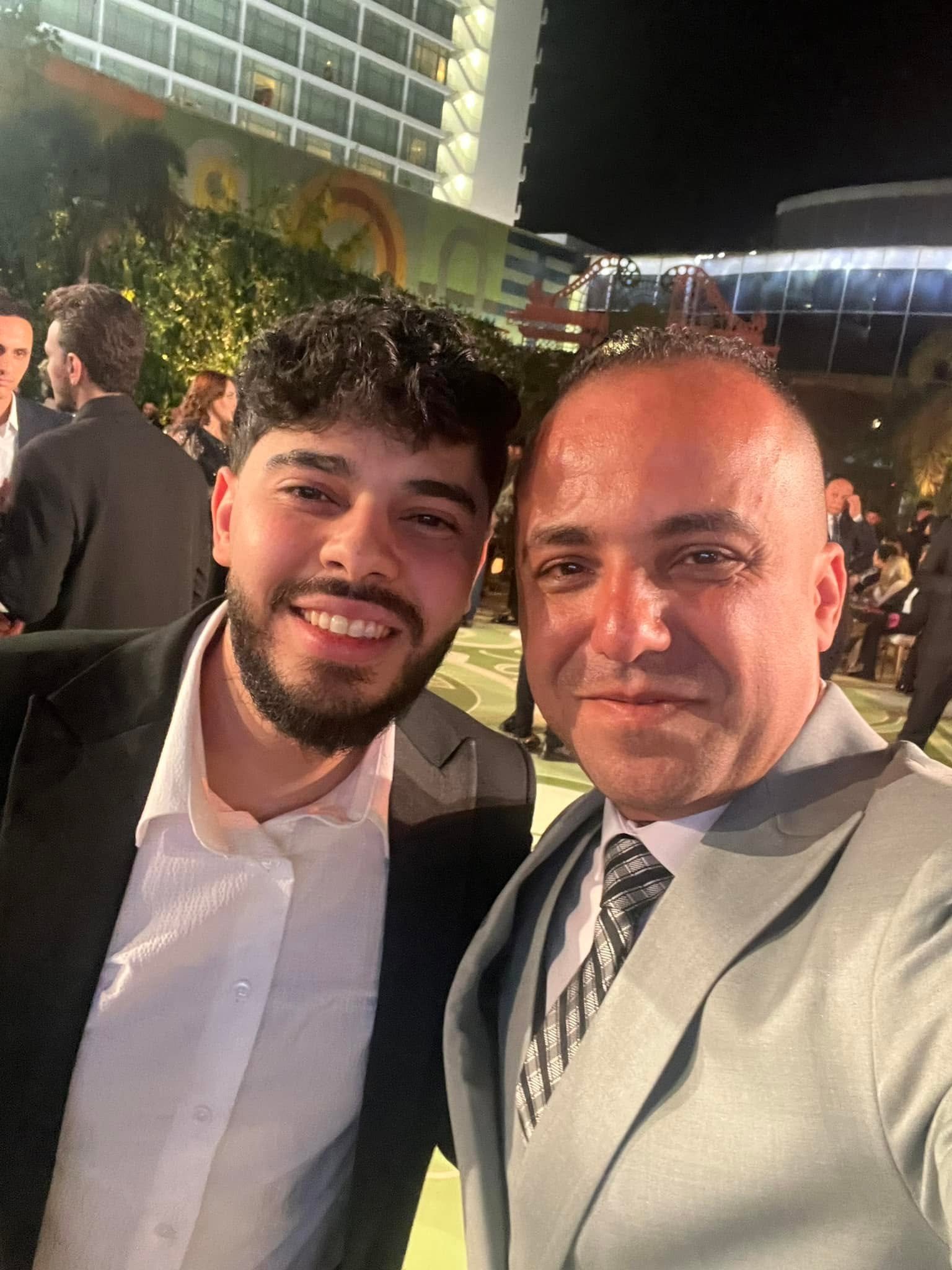 أحمد شكري مع محمد شافعي